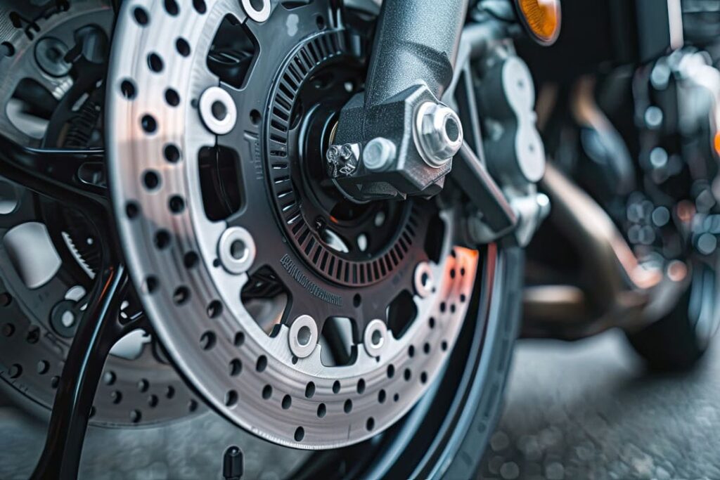 Motorradwartung Bremsen